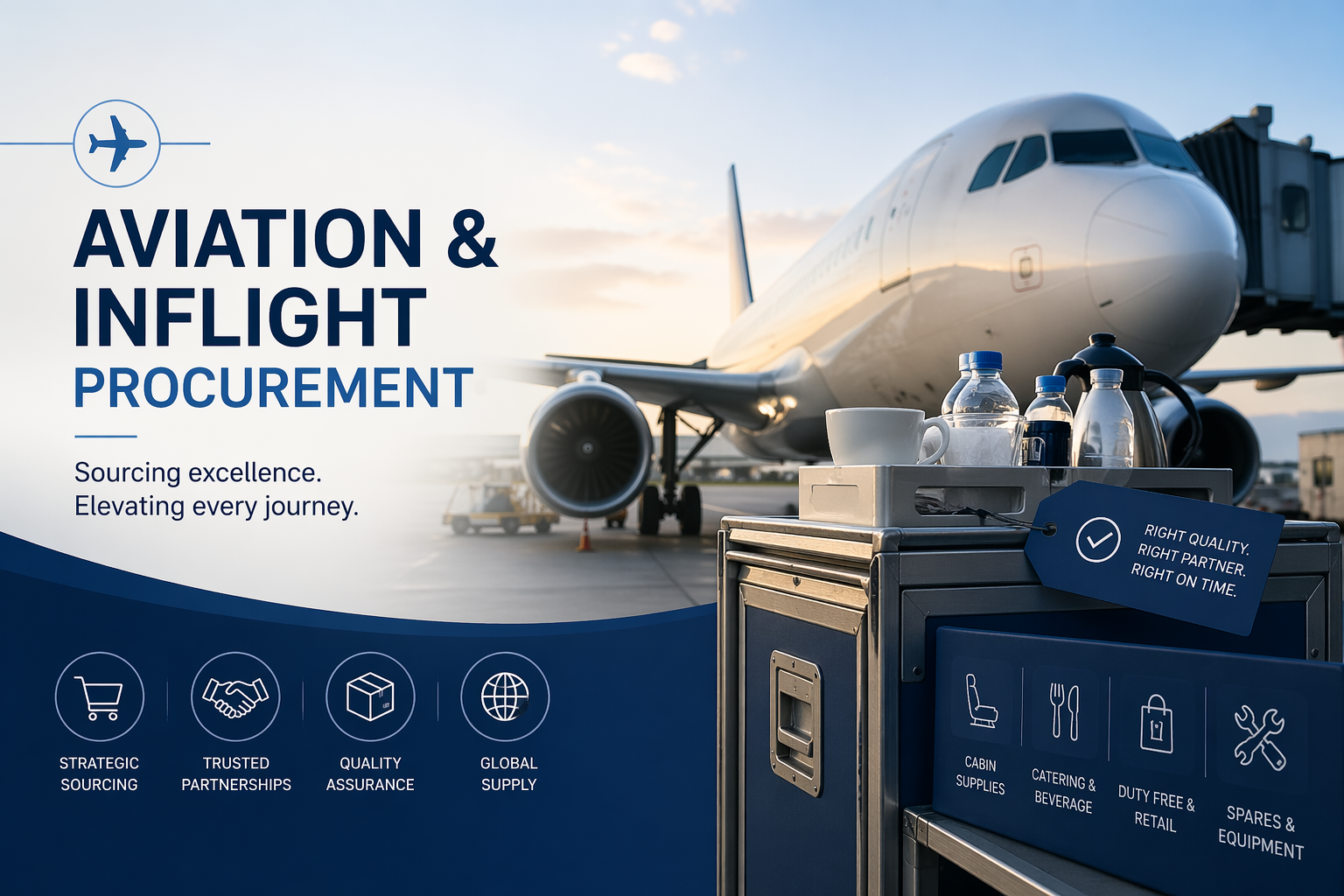 Aviation and inflight procurement supplies