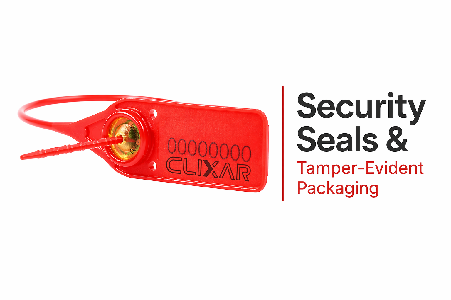 Security seals and tamper evident packaging